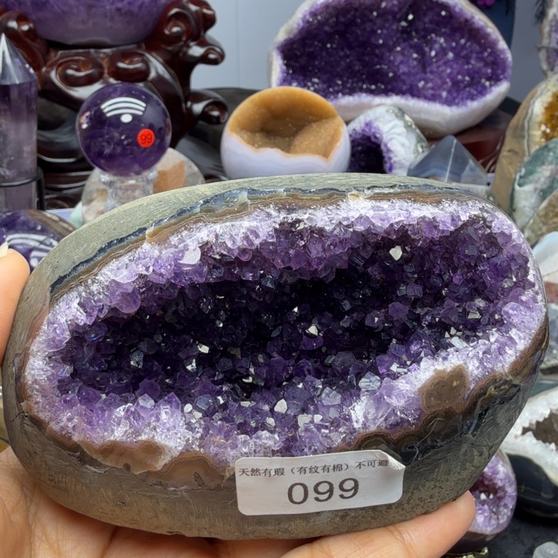 水晶摆件未镶嵌钱袋子