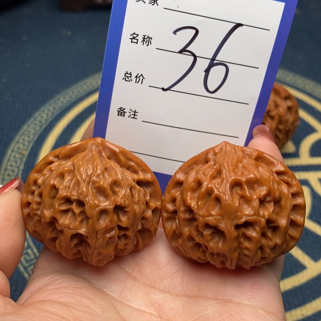 文玩核桃吊坠宫灯43