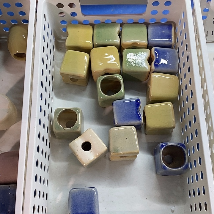 红陶〔满10米包邮默认微瑕疵〕6个浮力