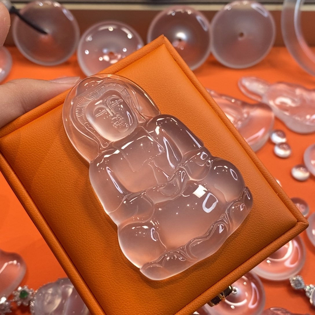 石英质玉吊坠未镶嵌用****9