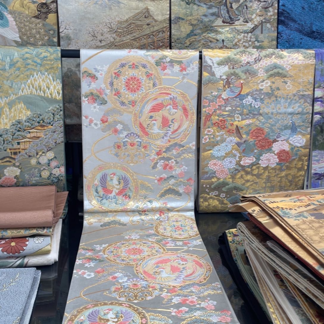 织绣唐锦桑蚕丝正绢面料