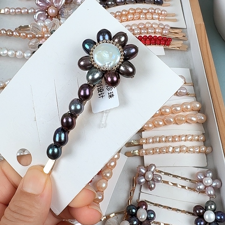 淡水珍珠未镶嵌发饰