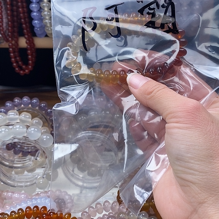 玛瑙/玉髓未镶嵌手链