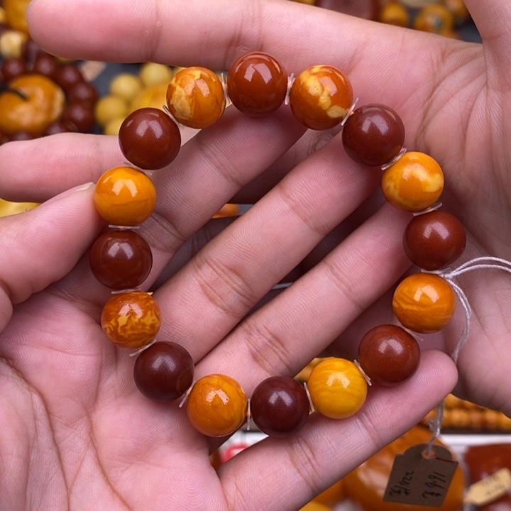 琥珀未镶嵌裸石蜜蜡L