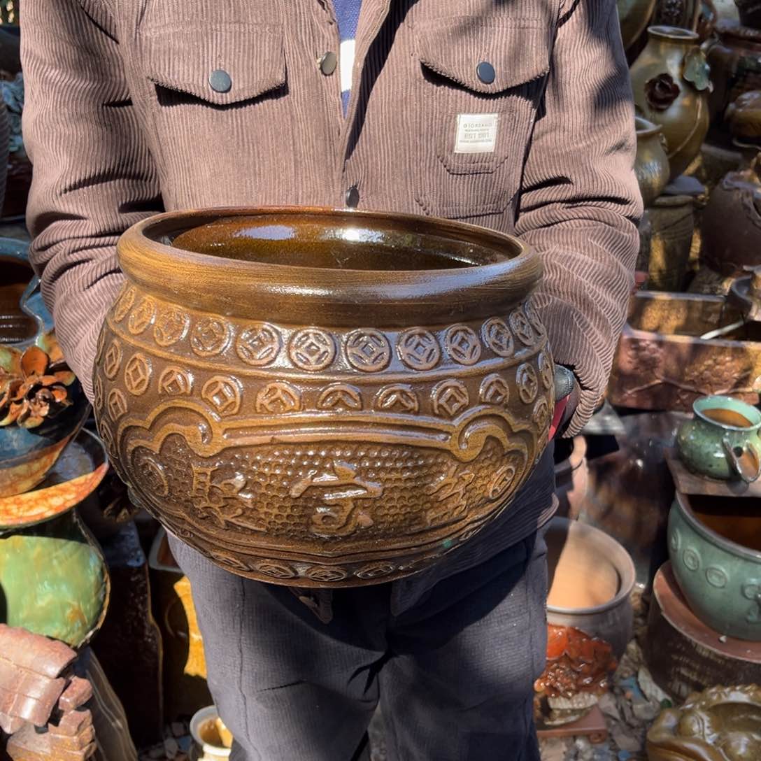 红陶高20口25无孔