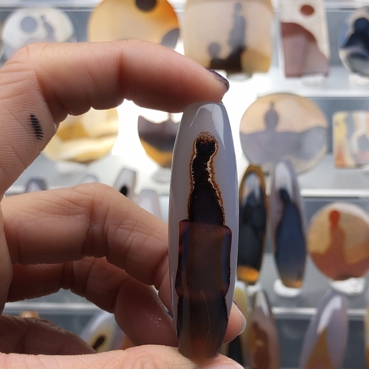 玛瑙/玉髓未镶嵌颈饰94