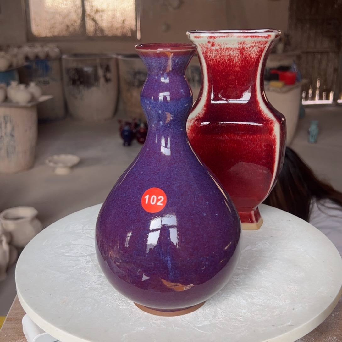 摆件郑家钧窑摆件