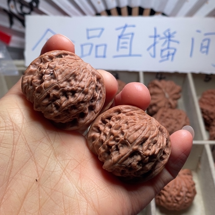 文玩核桃吊坠磨盘