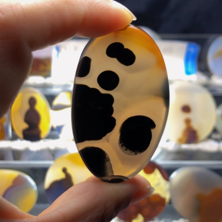 合金玛瑙/玉髓珠宝奇石178