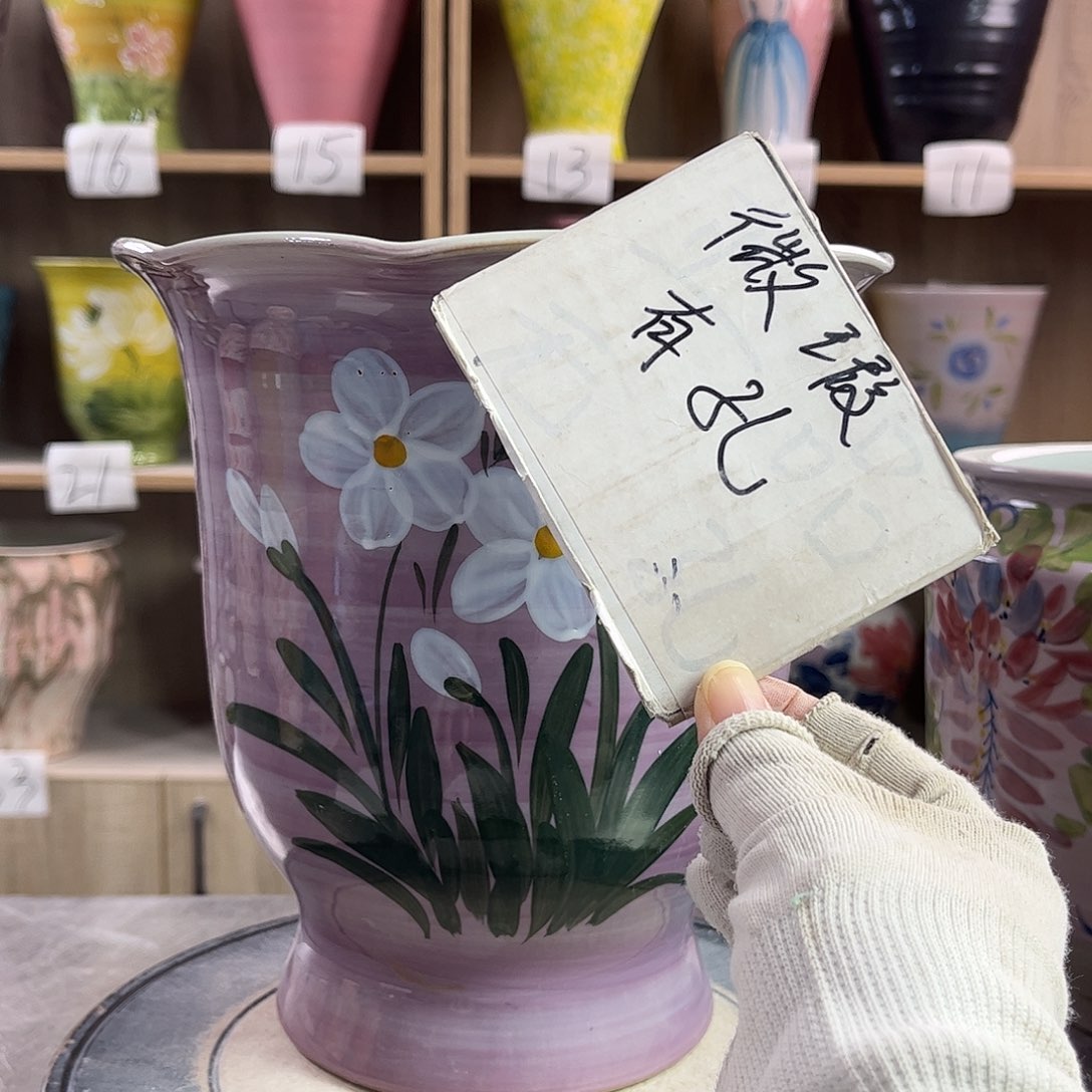 景德镇陶瓷花盆花盆