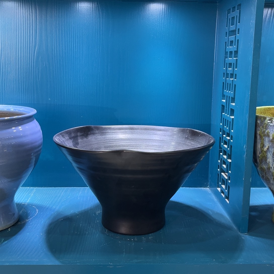 摆件陶景德镇陶瓷花盆