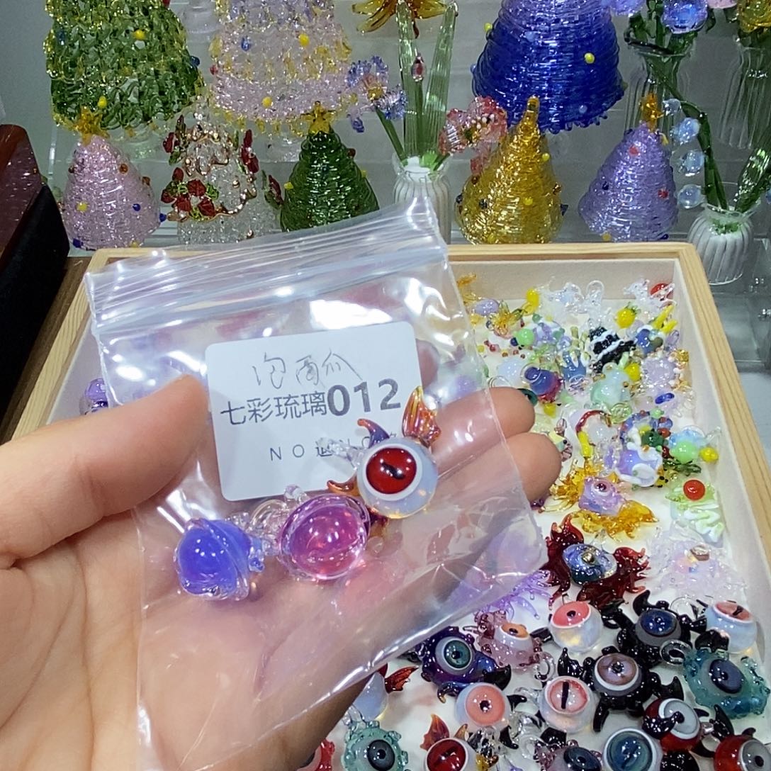 o***瓜玻璃颈饰12绳子一条
