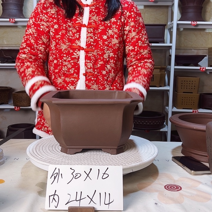 紫砂花盆紫砂花盆