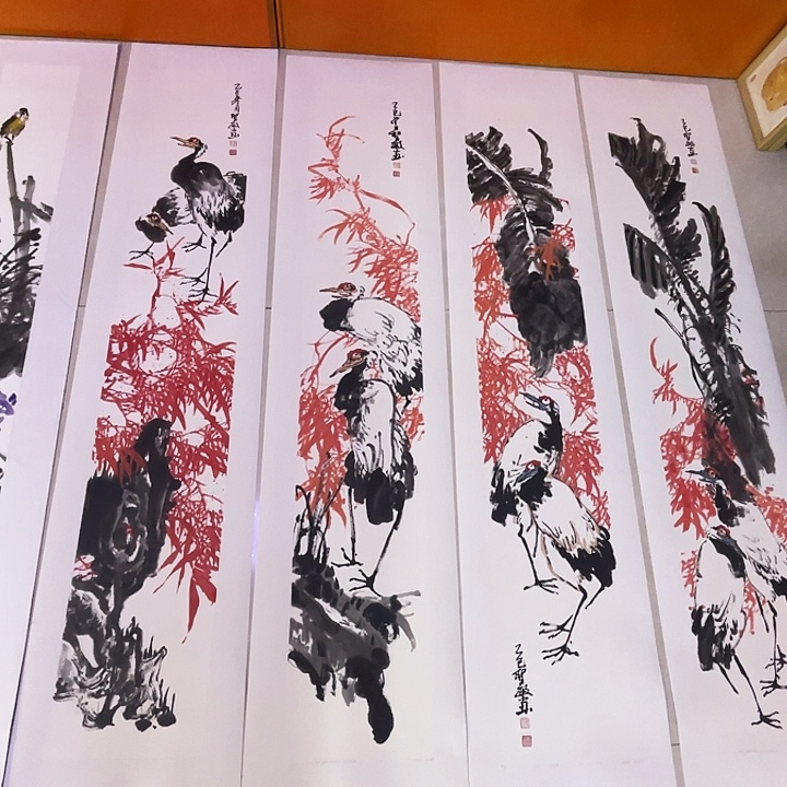 国画张圣敏先生纯手绘作品