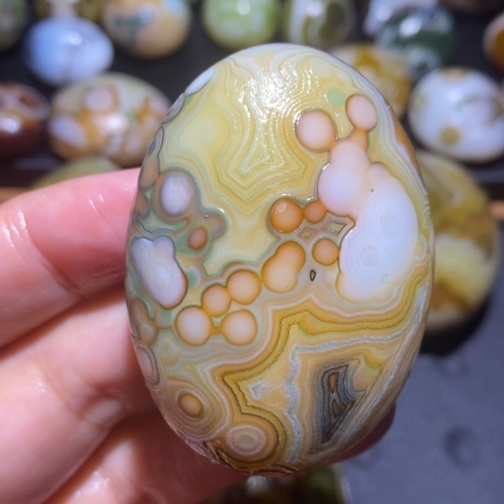 未镶嵌玛瑙/玉髓珠宝半成品120