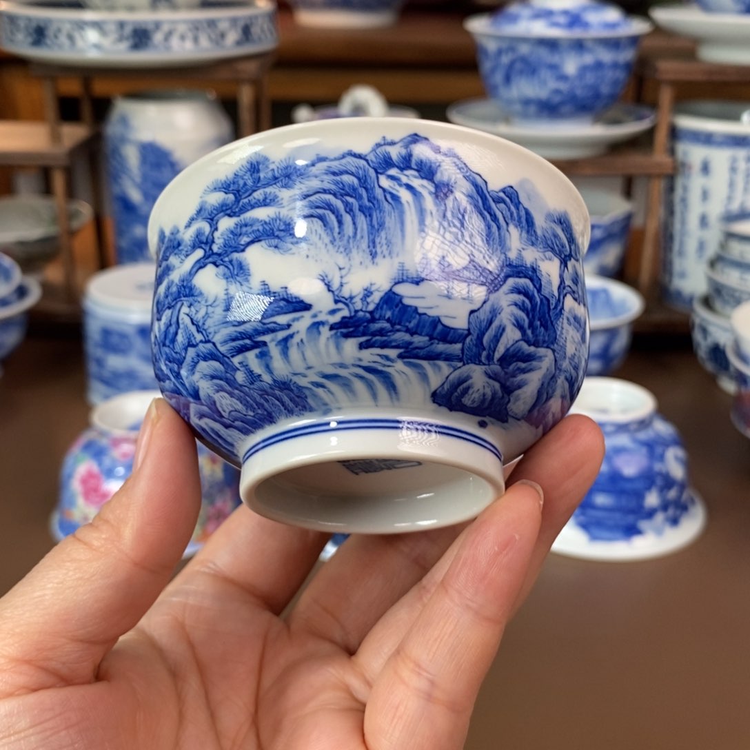 景德镇陶瓷手工手绘