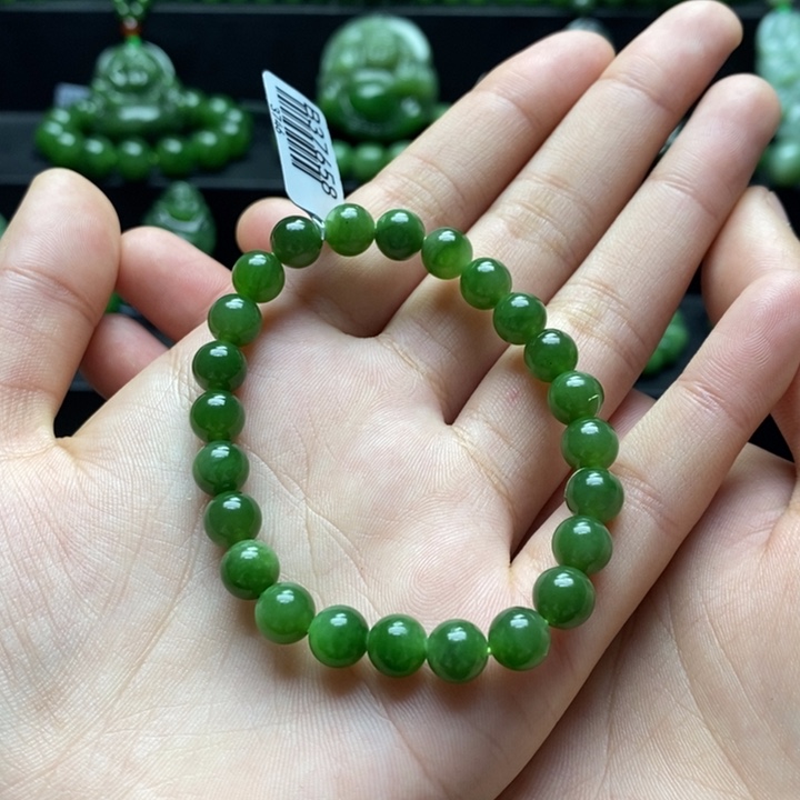 和田玉手串未镶嵌