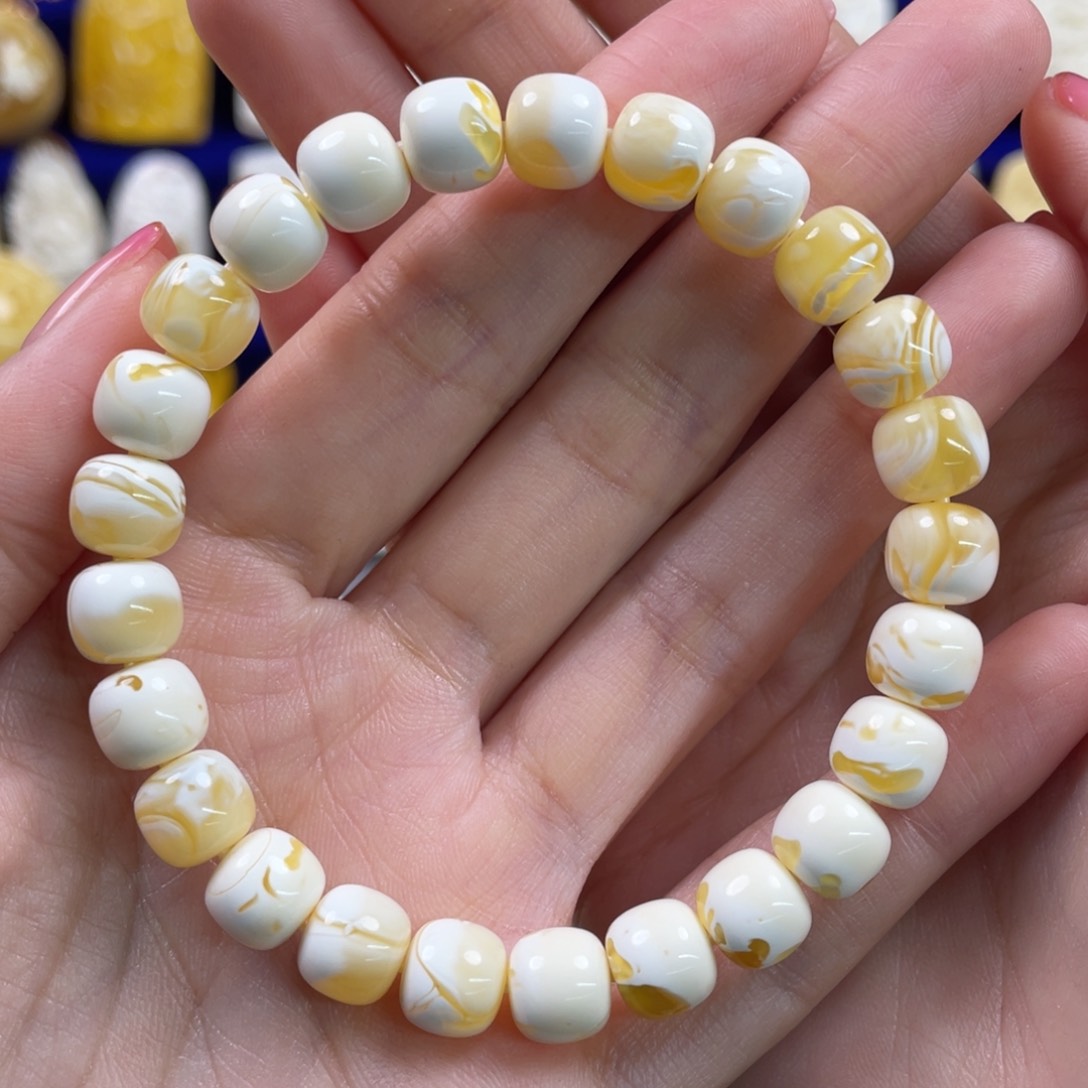 蜜蜡裸石未镶嵌琥珀蜜蜡