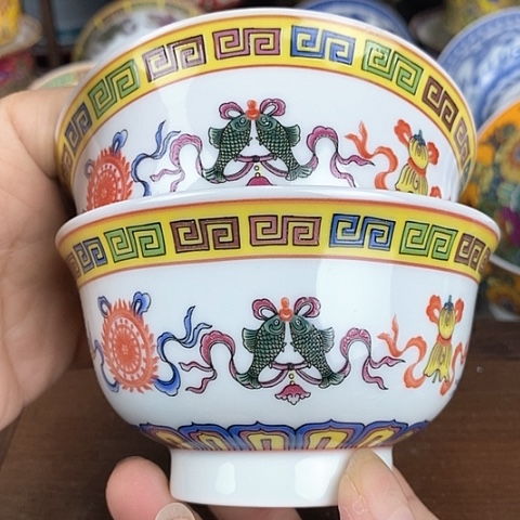 景德镇陶瓷藏式茶碗