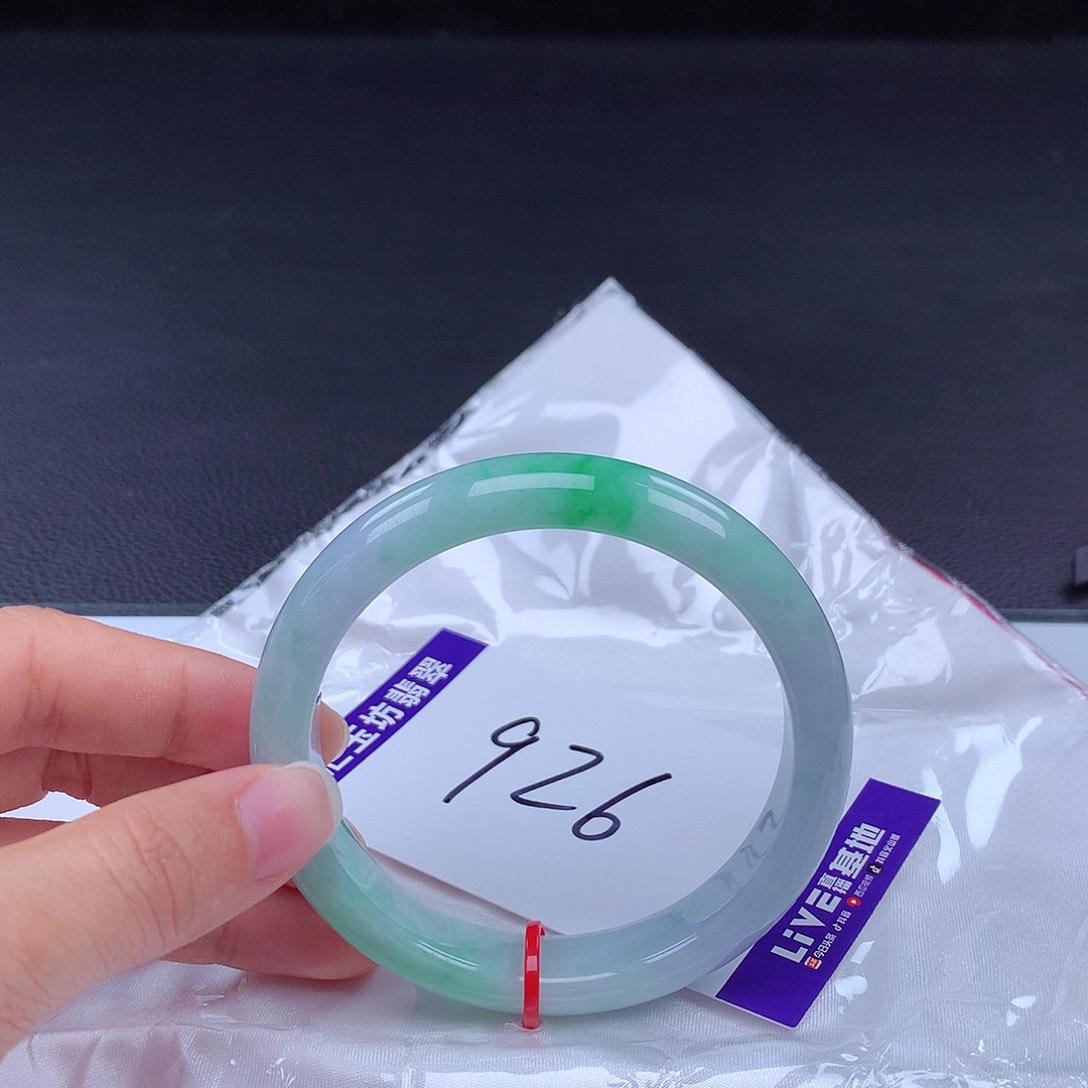 翡翠手镯未镶嵌手镯001344