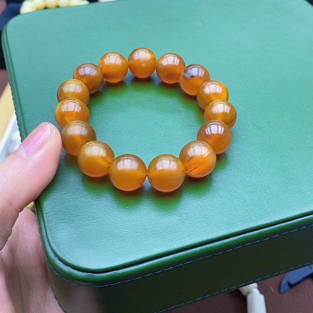 驼骨手串/手链14mm血料羊角骨