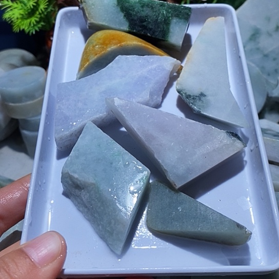 翡翠散珠边角料88