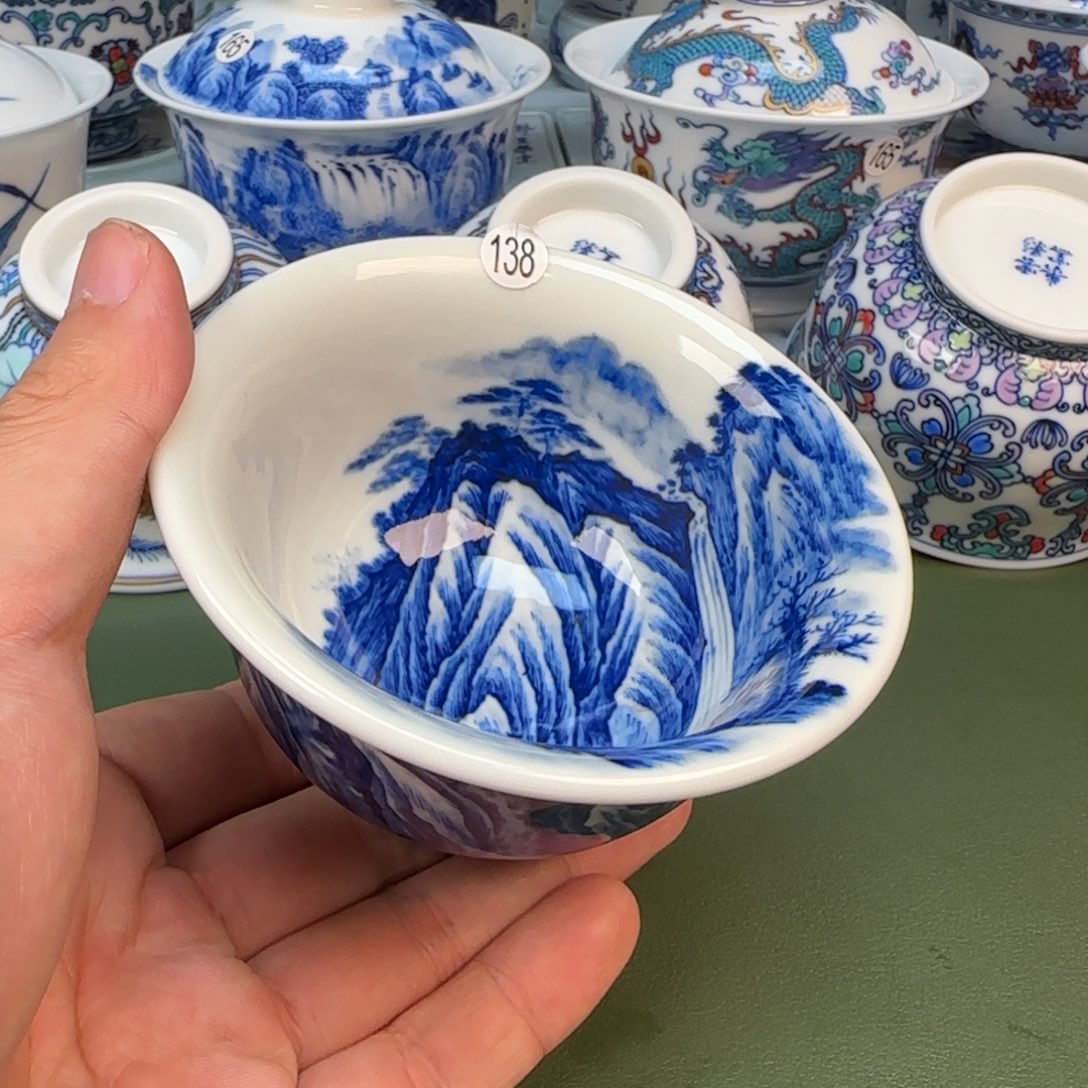 彦祖纯手工手工手绘茶具138