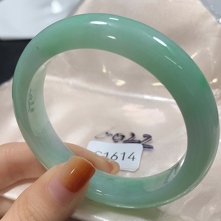 翡翠未镶嵌手镯翡翠手镯 s1614