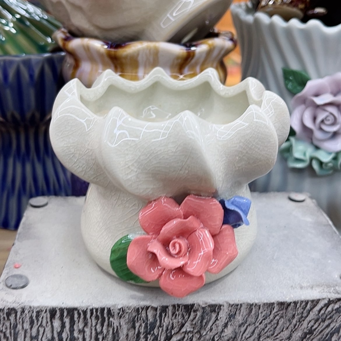 【闪购商品】陶瓷花盆