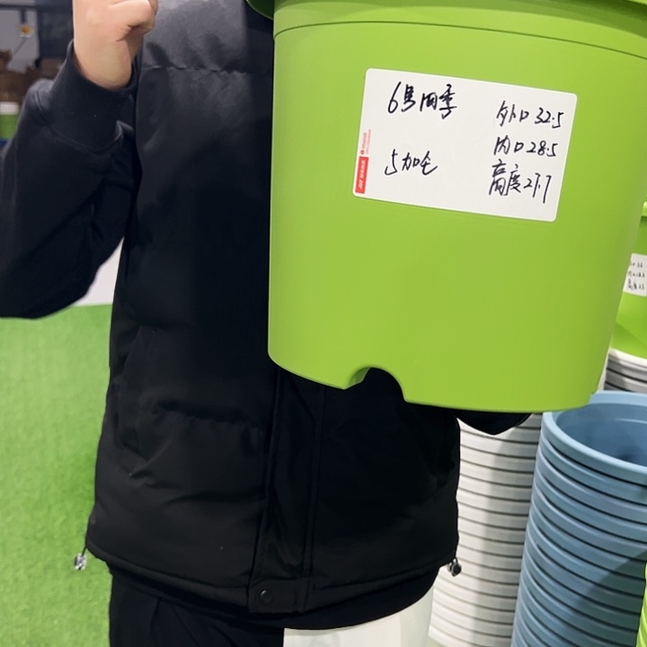 特价6号口32高27.7果绿色7只无托