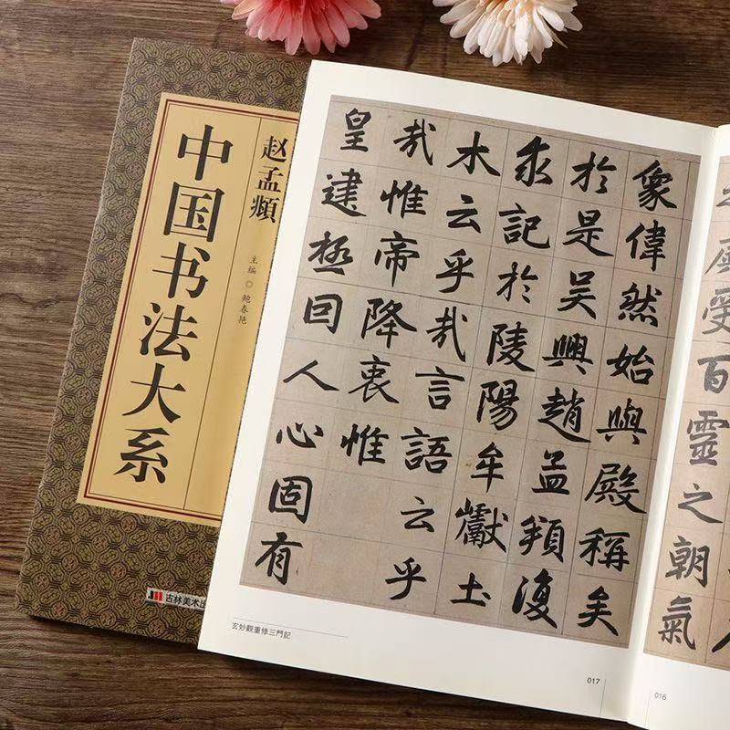 中国书法大系赵孟頫书法毛笔字帖