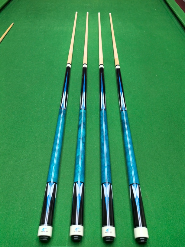 专业台球杆中式黑八九球杆实木光把桌球杆大头杆