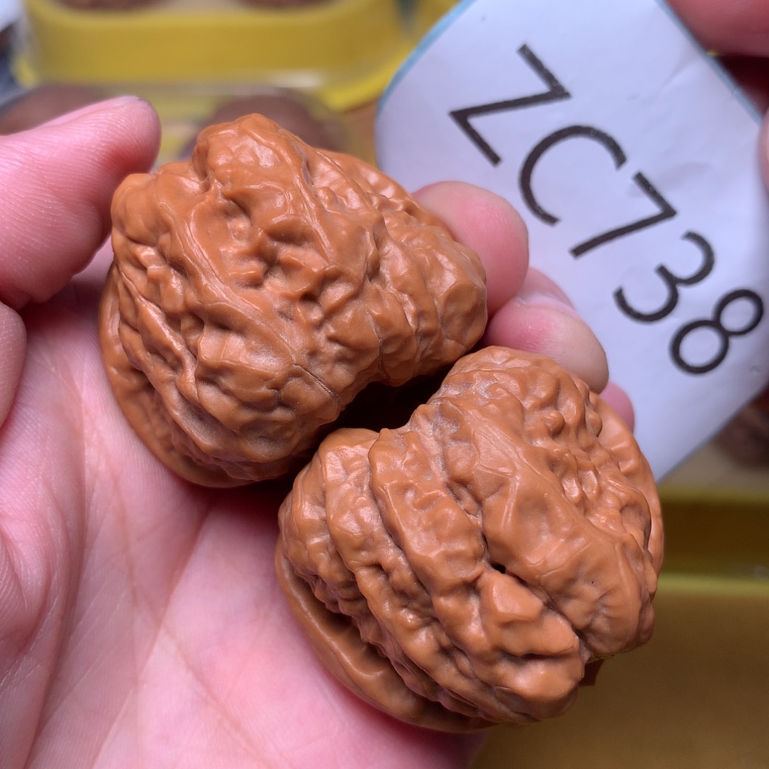 文玩核桃把件肌肉开背蛙38