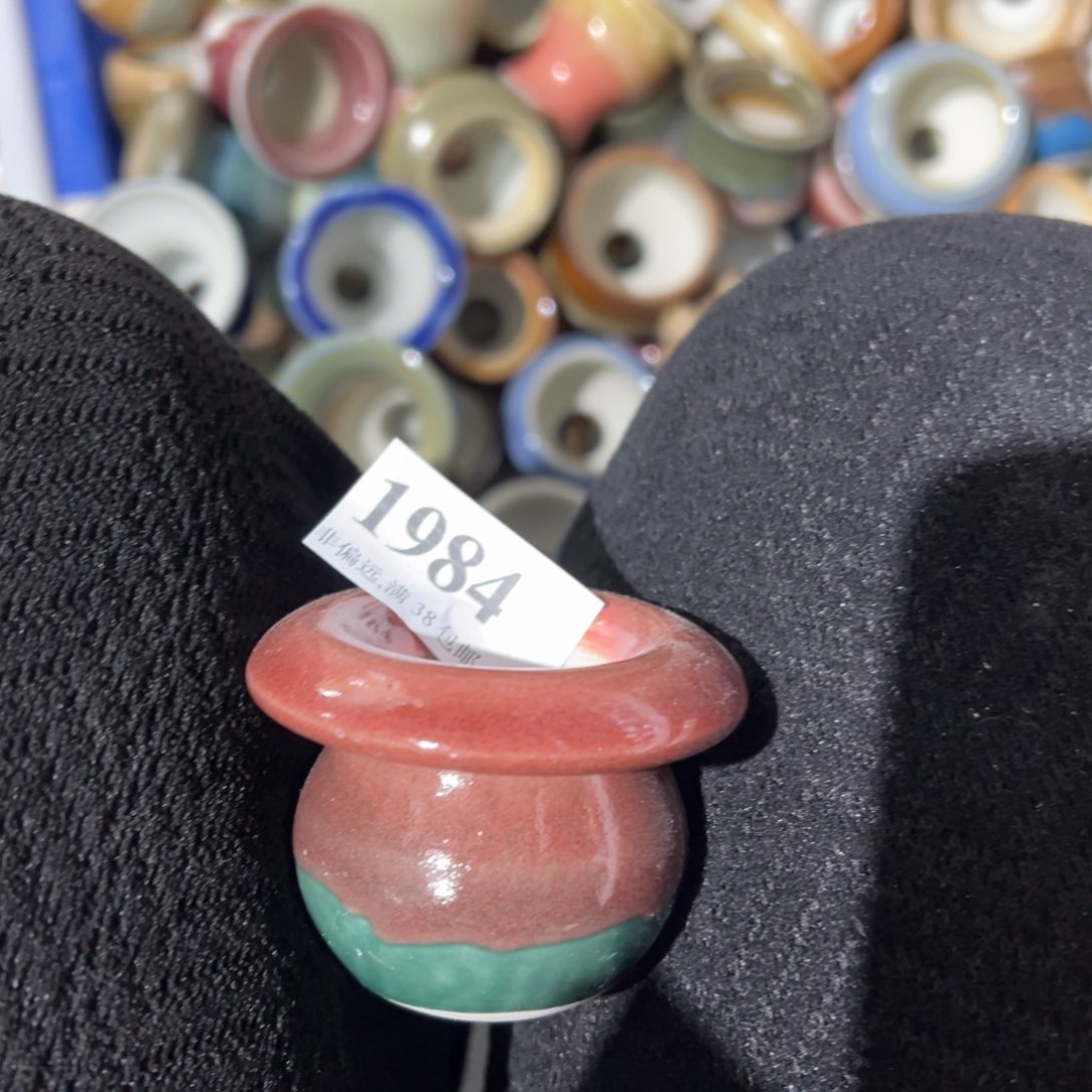 红陶景德镇手工花盆