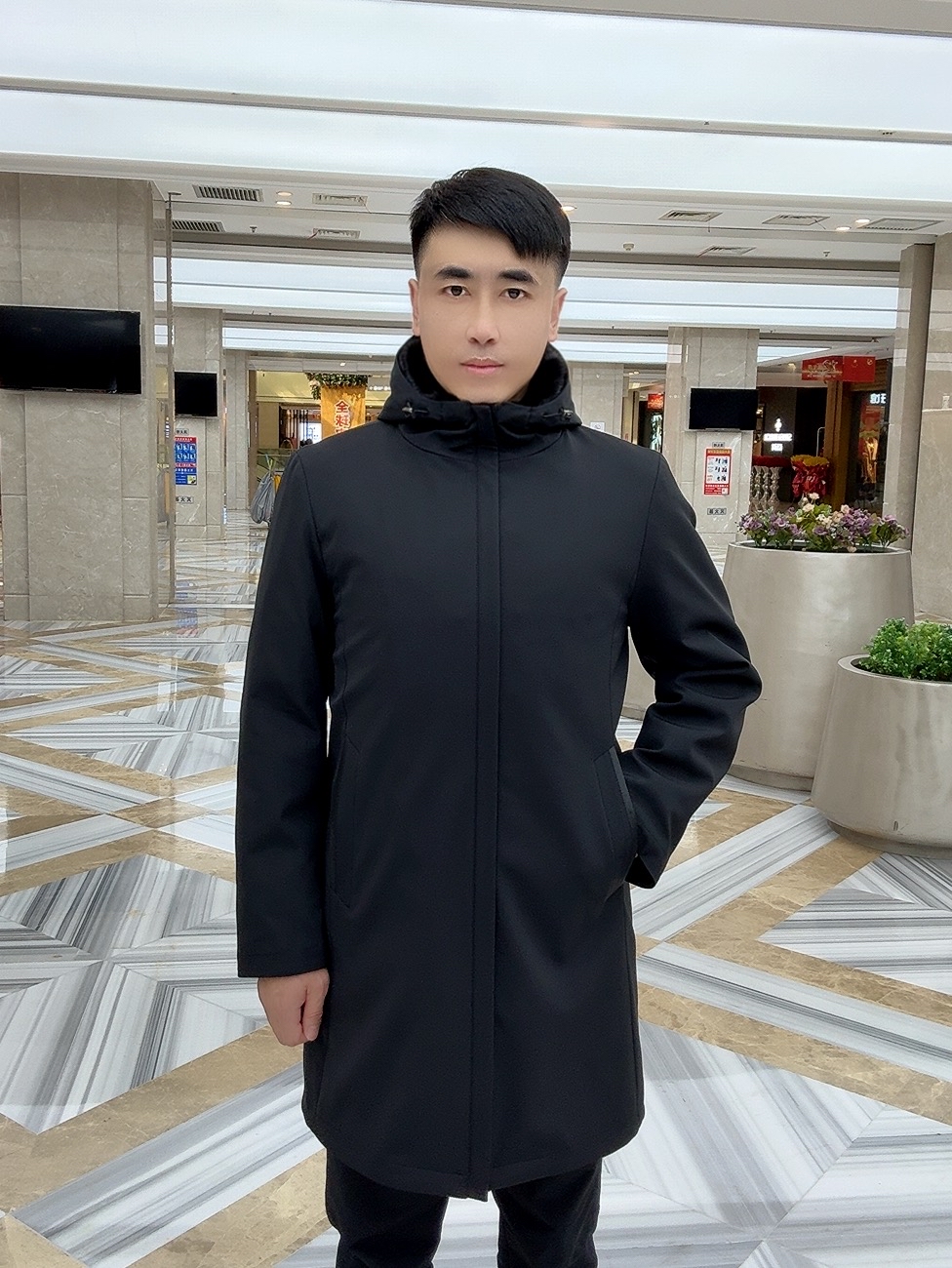男士长款派克服高端水貂整貂内胆可拆卸冬季皮草派克服新款
