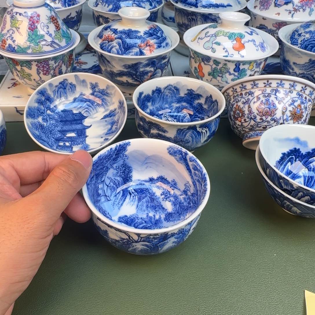 纯手工纯手绘茶具44