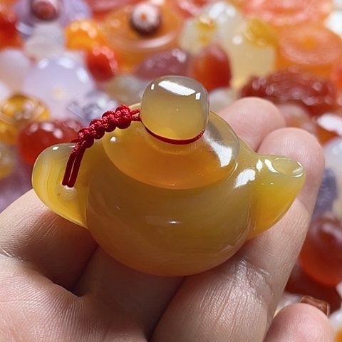 未镶嵌颈饰玛瑙/玉髓小*子