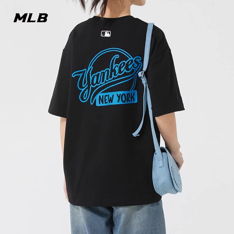 MLB 情侣短袖T恤2025夏季新款运动服男女装透气半袖官方专柜正品