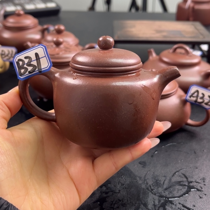 紫砂茶壶莹小四紫砂