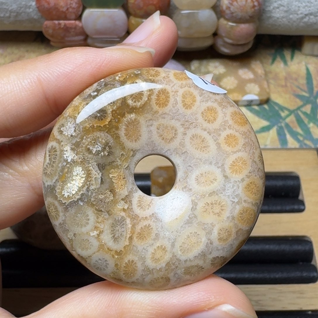 硅化玉秋风扫落叶未镶嵌