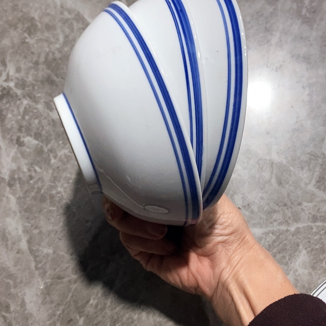 幽***音景德镇陶瓷15公分3个