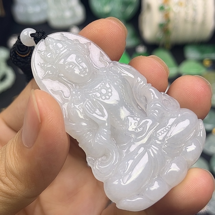 翡翠未镶嵌颈饰缅甸天然翡翠