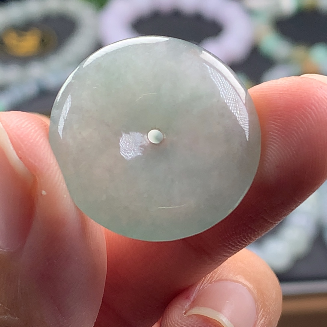 翡翠未镶嵌手链19号卡23～4.6