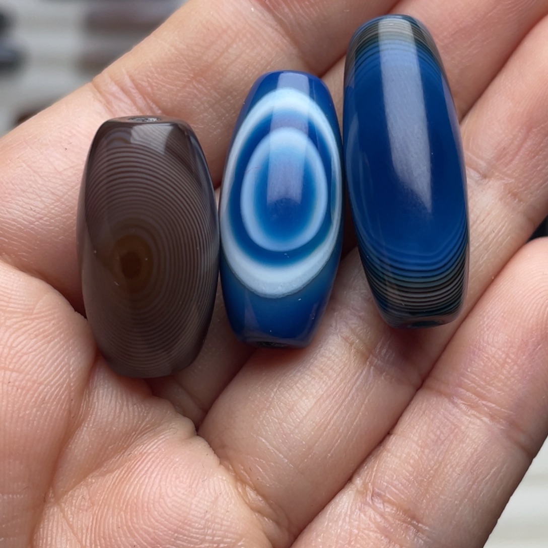 幽***禅玛瑙/玉髓未镶嵌颈饰