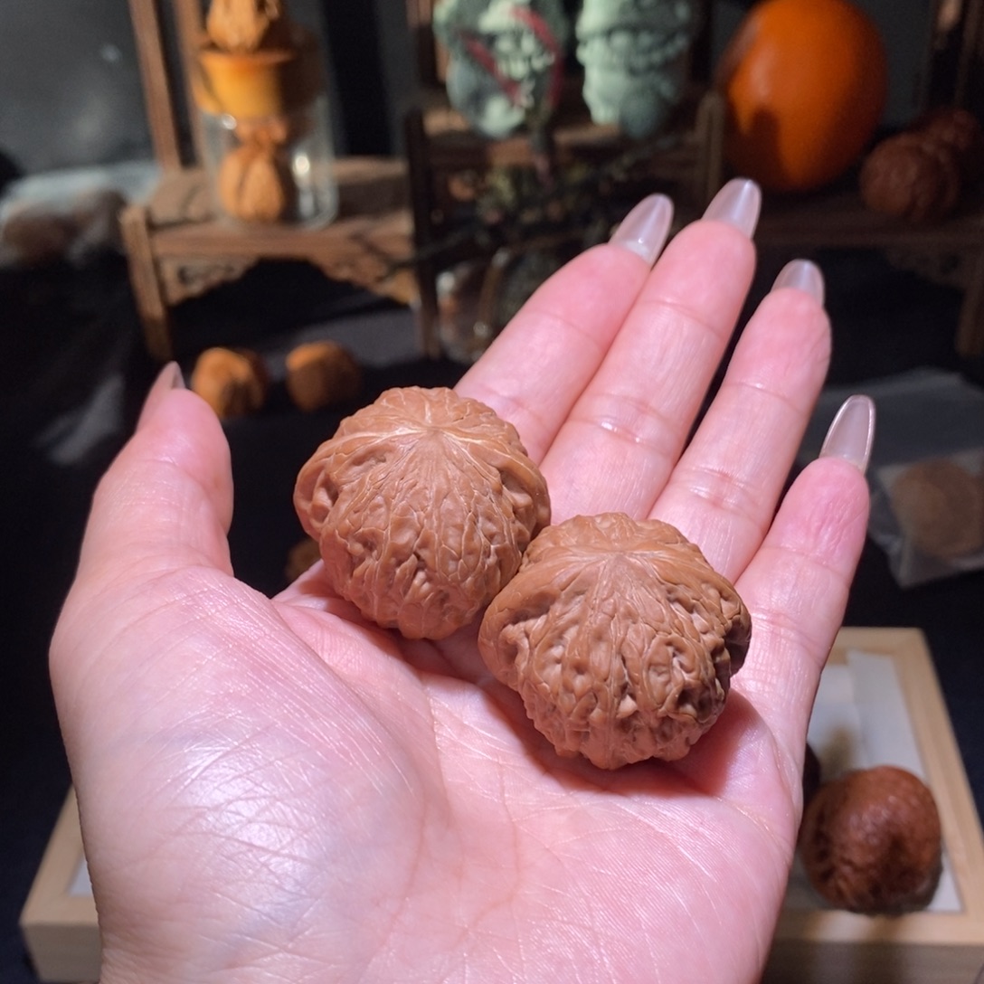 吊坠文玩核桃铁锤妹35