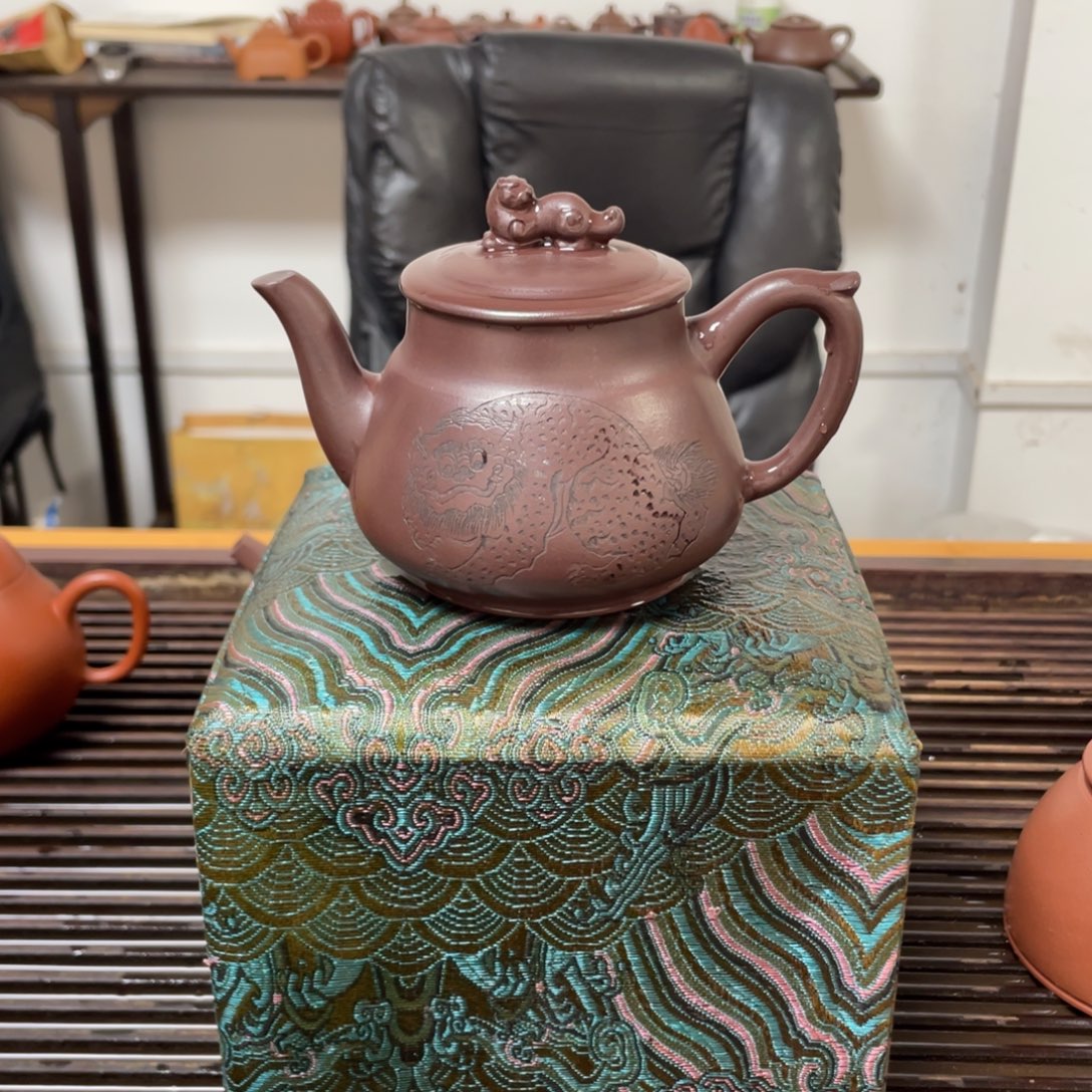 茶壶紫砂宜兴紫砂壶半手工微瑕