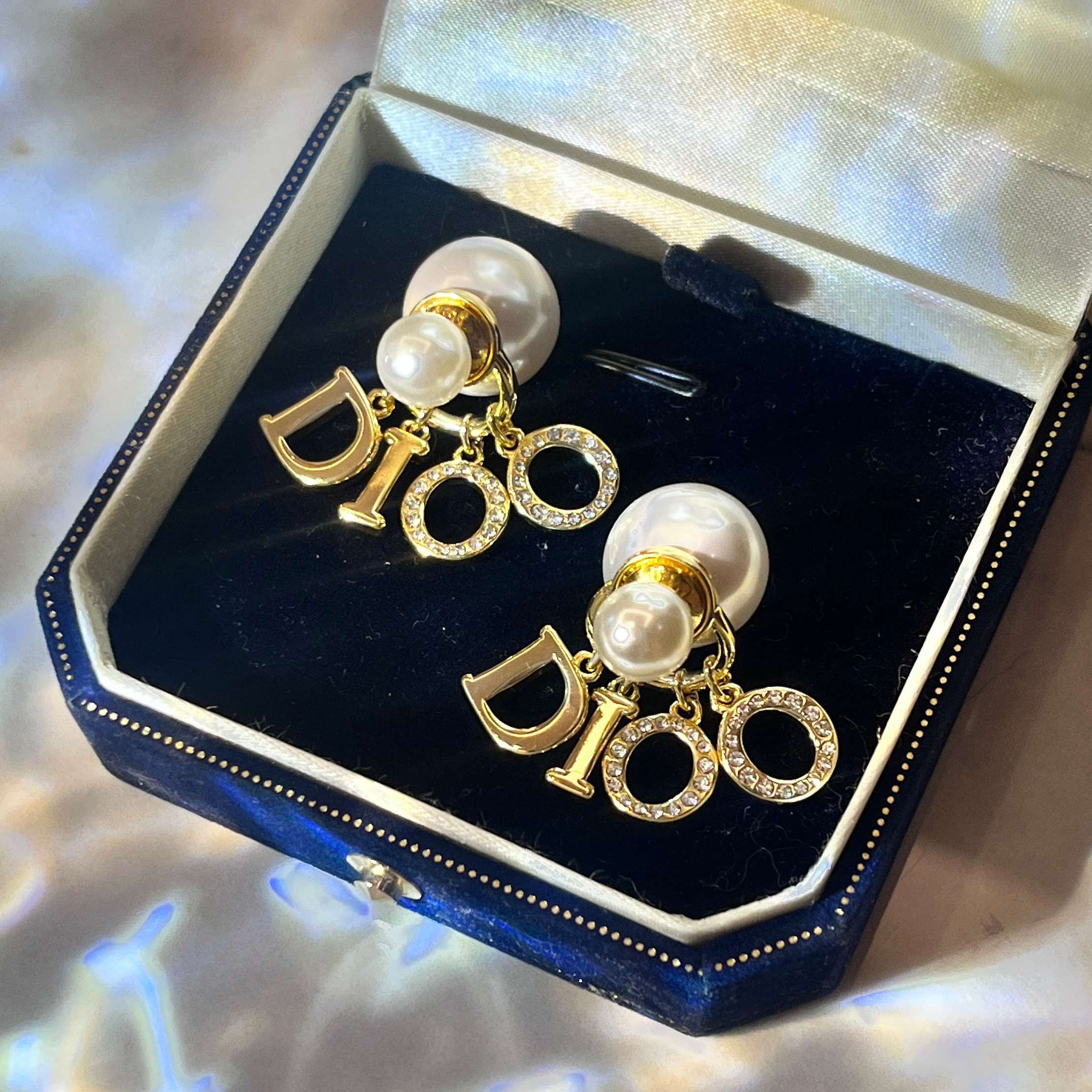 铜合金仿珍珠耳饰 B0794 时尚气质贝珠耳环