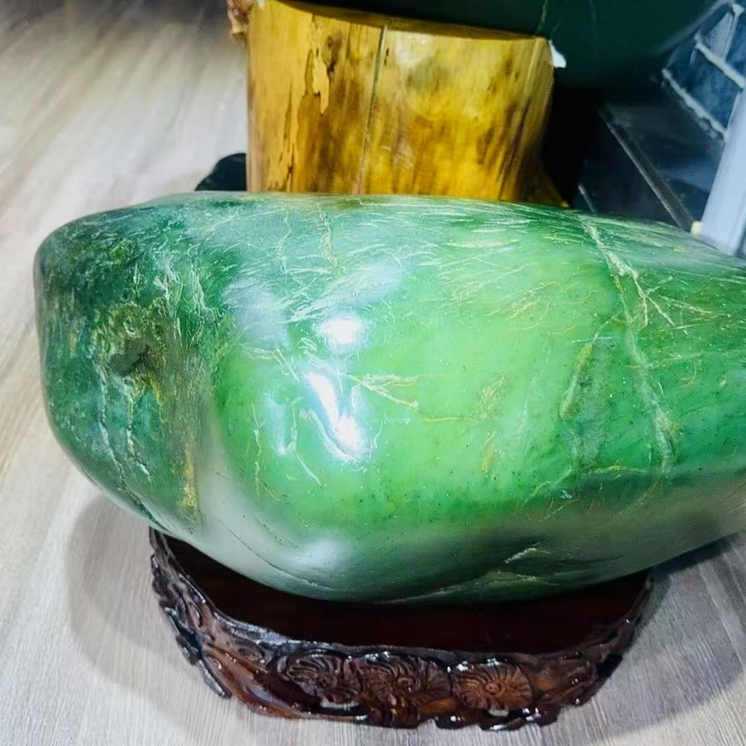 黄蜡石奇石摆件原石适合家居观赏与收藏