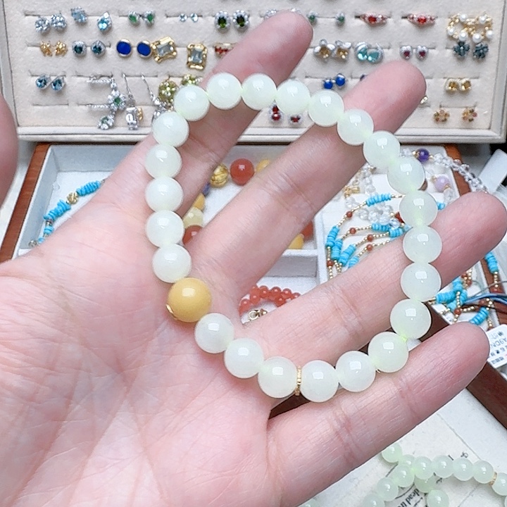 和田玉手链未镶嵌手链