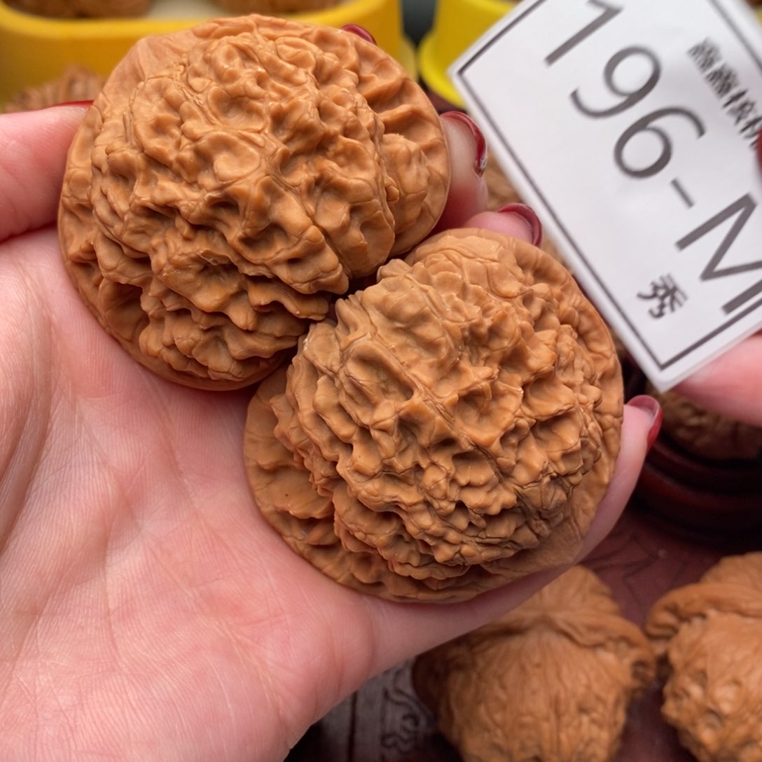 文玩核桃把件官帽52